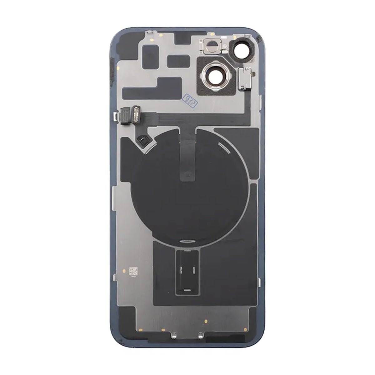 iPhone 14 Plus Baksida Glas Komplett - Svart