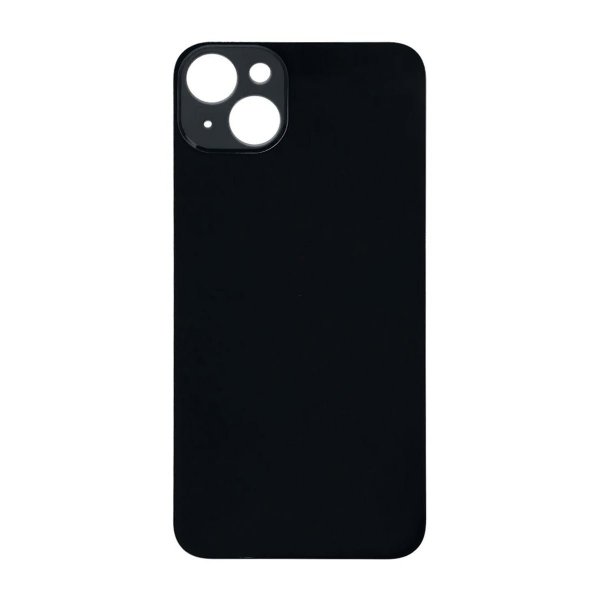 iPhone 14 Plus Baksida Glas med Självhäftande tejp - Svart