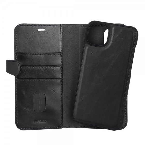 Buffalo iPhone 14 Plus Fodral 2-in-1 Detachable Wallet Svart