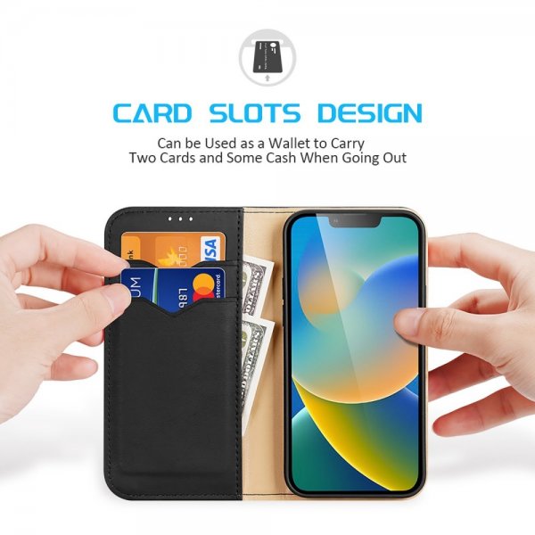 Dux Ducis iPhone 14 Plus Fodral Hivo Series Svart