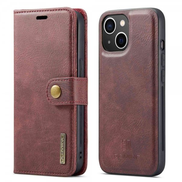 Dg.Ming iPhone 14 Plus Fodral Löstagbart Skal Röd