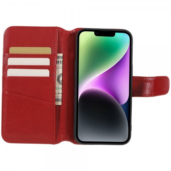 Nordic Covers iPhone 14 Plus Fodral MagLeather Poppy Red