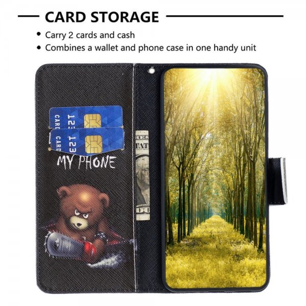 iPhone 14 Plus Fodral Motiv Björn Don't Touch My Phone