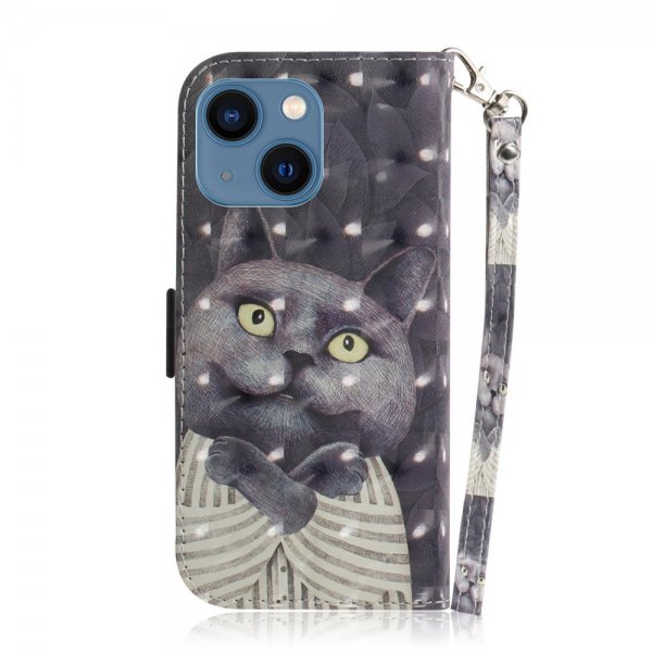 iPhone 14 Plus Fodral Motiv Svart Katt