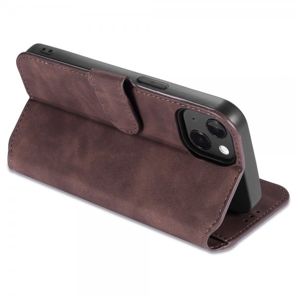 Dg.Ming iPhone 14 Plus Fodral Retro Kaffe