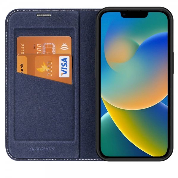 Dux Ducis iPhone 14 Plus Fodral Skin X2 Series Blå