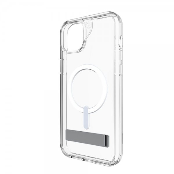 ZAGG iPhone 14 Plus/iPhone 15 Plus Skal Crystal Palace Snap Kickstand Clear