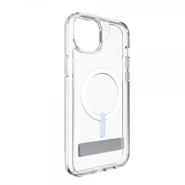 ZAGG iPhone 14 Plus/iPhone 15 Plus Skal Crystal Palace Snap Kickstand Clear
