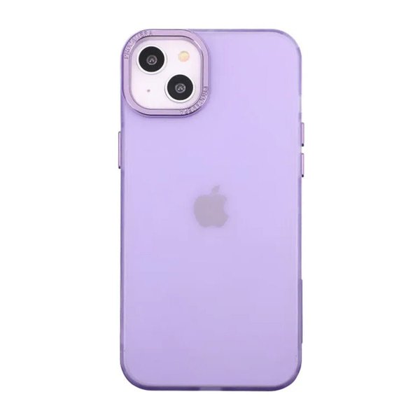 iPhone 14 Plus Skal Kamerasarg Frostad Lila