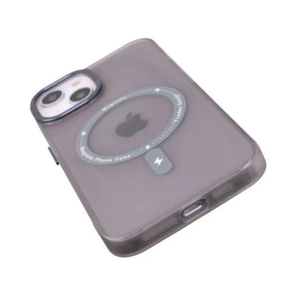 iPhone 14 Plus Skal Kamerasarg MagSafe Svart