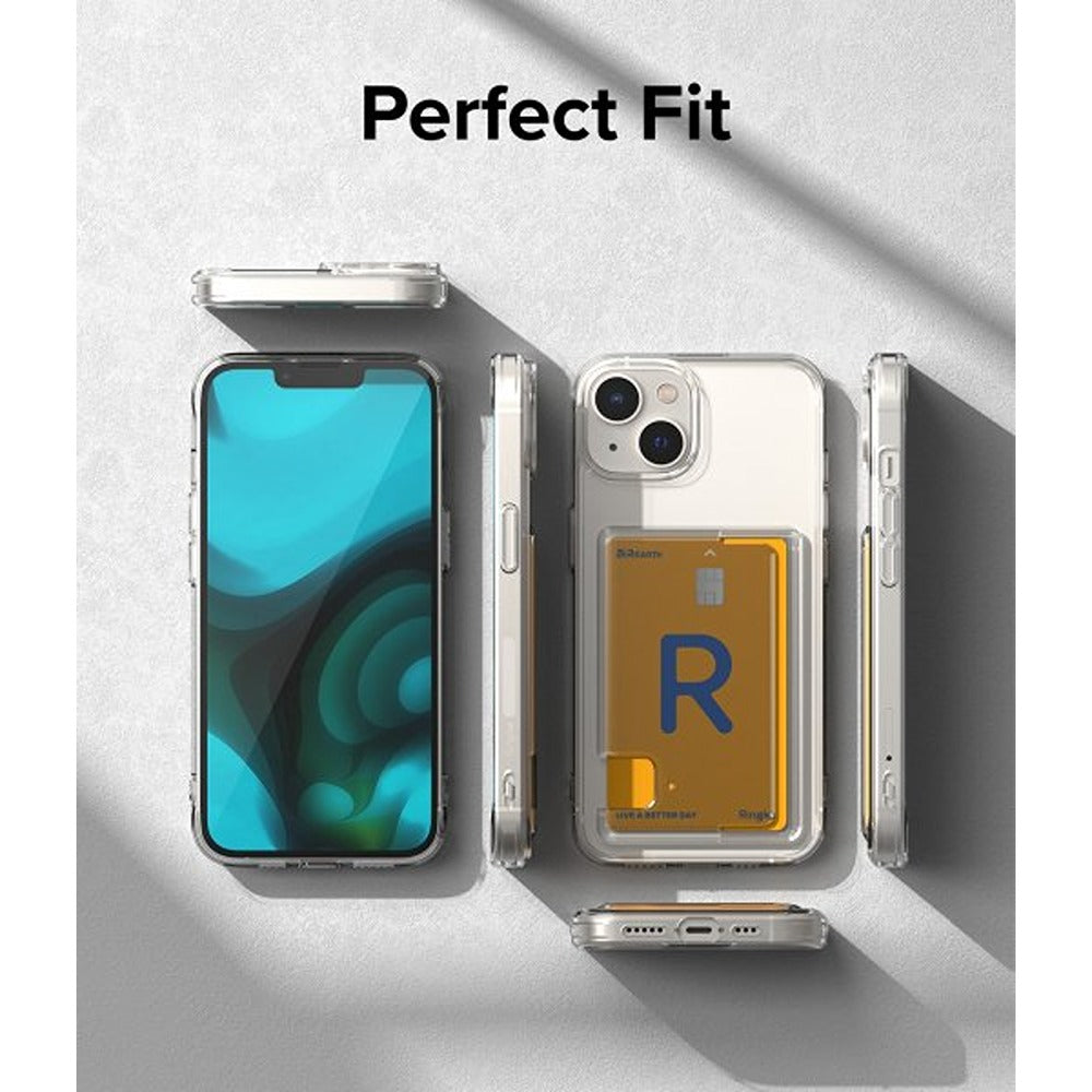 Ringke iPhone 14 Plus Skal Fusion Card Clear
