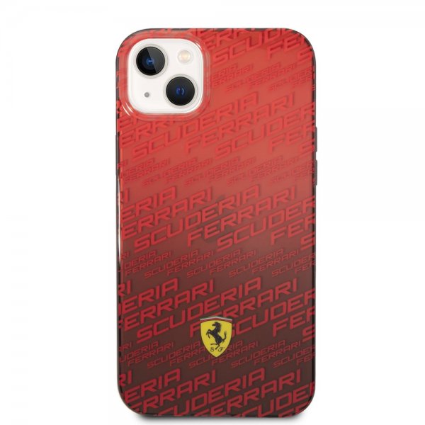 Ferrari iPhone 14 Plus Skal Gradient Scuderia Röd