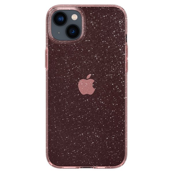 Spigen iPhone 14 Plus Skal Liquid Crystal Glitter Rose Quartz