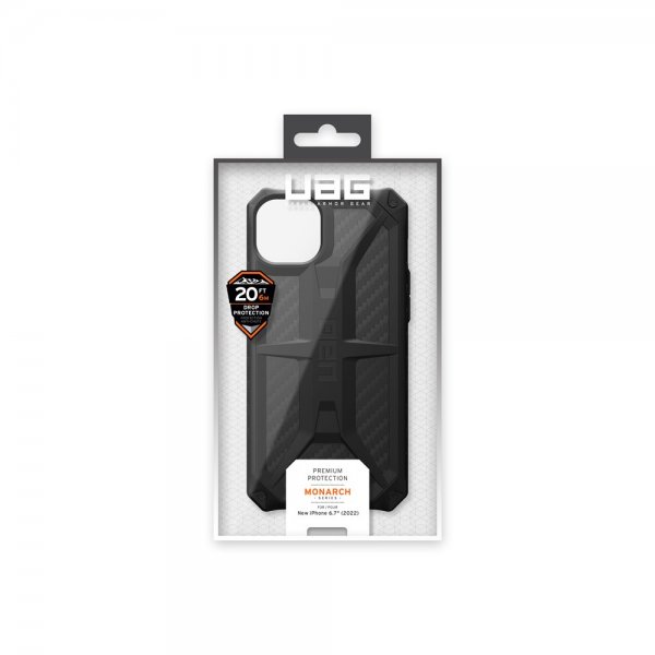 Urban Armor Gear (UAG) iPhone 14 Plus Skal Monarch Carbon Fiber