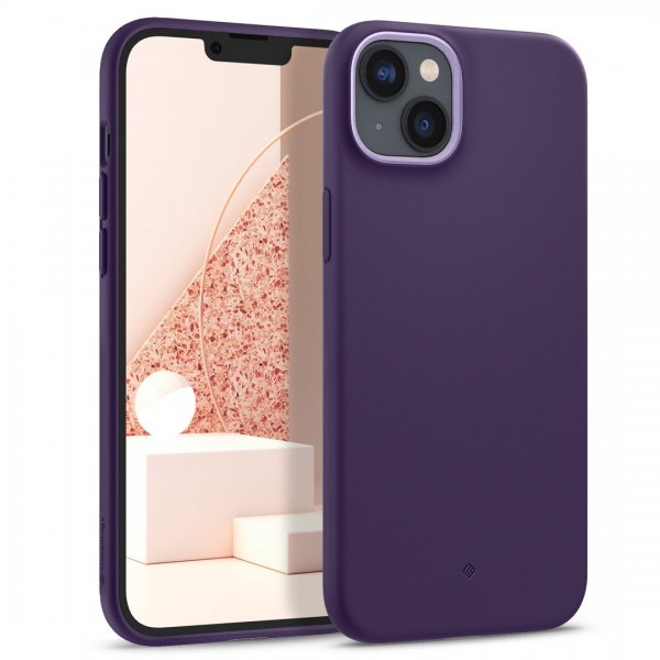 Caseology iPhone 14 Plus Skal med Skärmskydd Nano Pop 360 Grape Purple