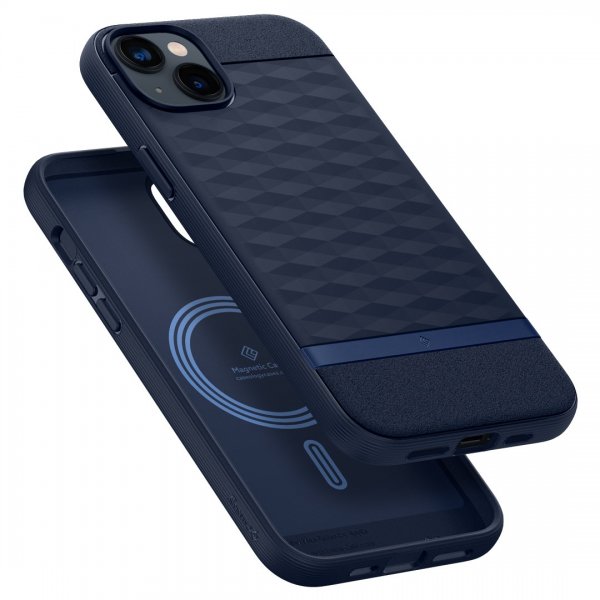 Caseology iPhone 14 Plus Skal Parallax Mag Midnight Blue