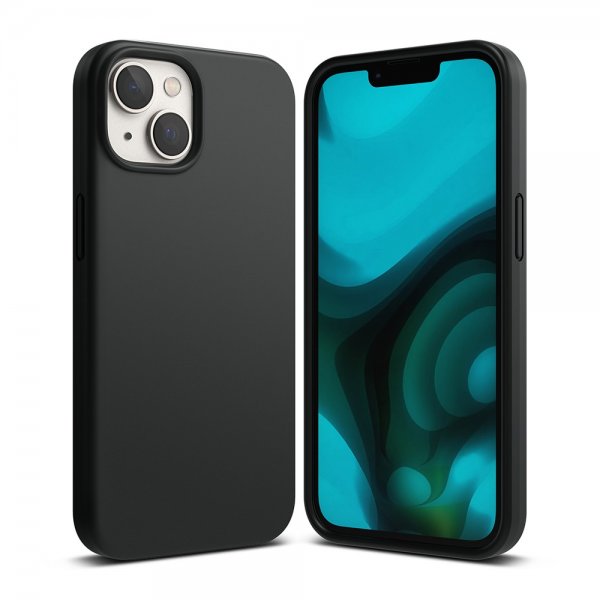 Ringke iPhone 14 Plus Skal Silicone Svart