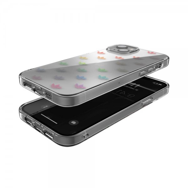 Adidas iPhone 14 Plus Skal Trefoil Clear Case Transparent