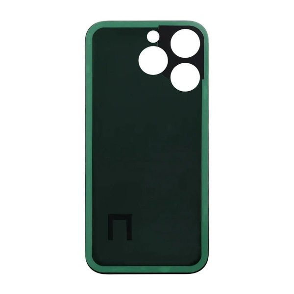iPhone 14 Pro Baksida Glas med Självhäftande tejp - Guld