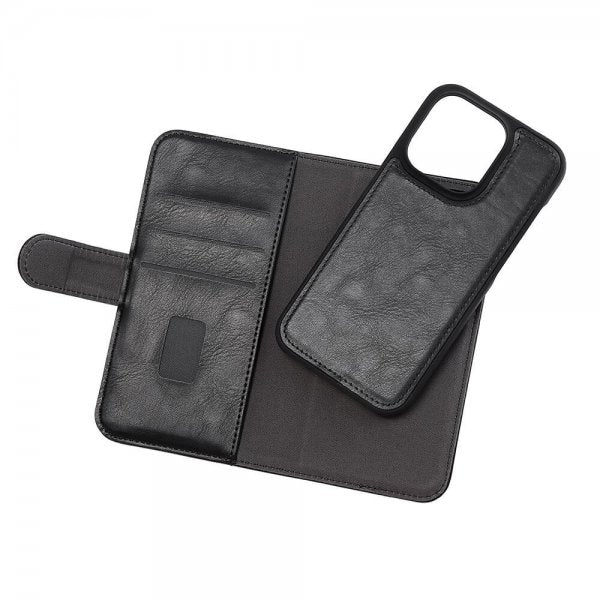 Gear iPhone 14 Pro Fodral 2-in-1 Detachable with 3 Card Slots Svart