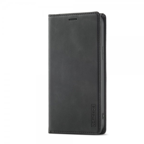 Lc.Imeeke iPhone 14 Pro Fodral med Kortfack Flip Svart