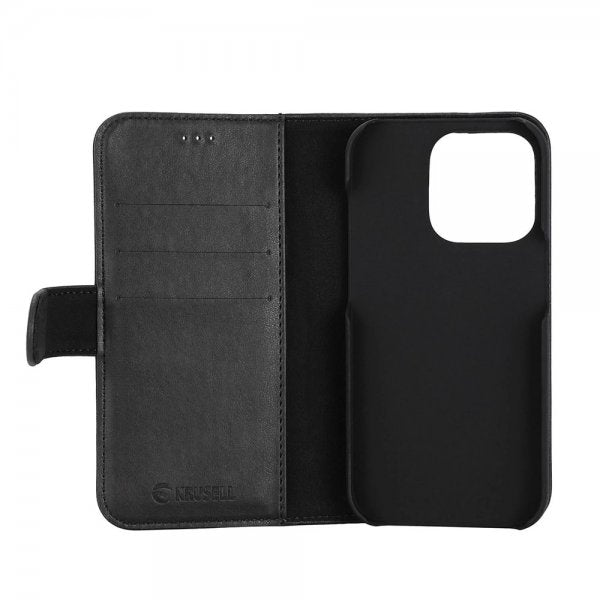Krusell iPhone 14 Pro Fodral PhoneWallet Svart