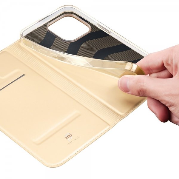 Dux Ducis iPhone 14 Pro Fodral Skin Pro Series Guld