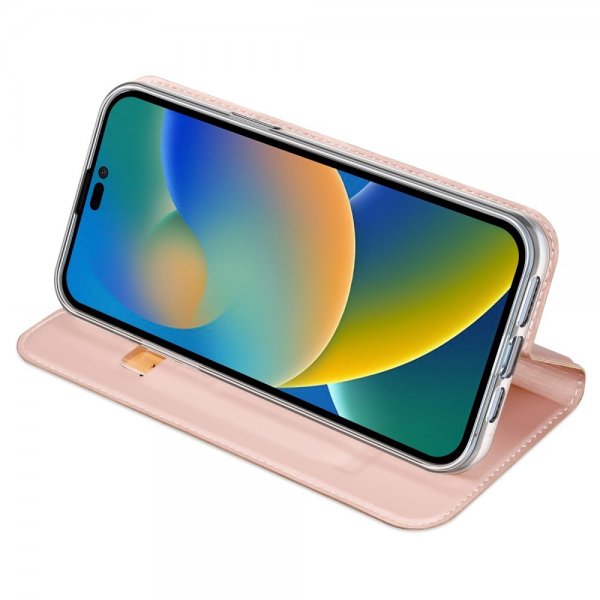 Dux Ducis iPhone 14 Pro Fodral Skin Pro Series Rosa