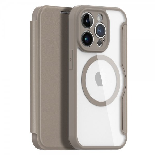 Dux Ducis iPhone 14 Pro Fodral Skin X Pro Series MagSafe Khaki