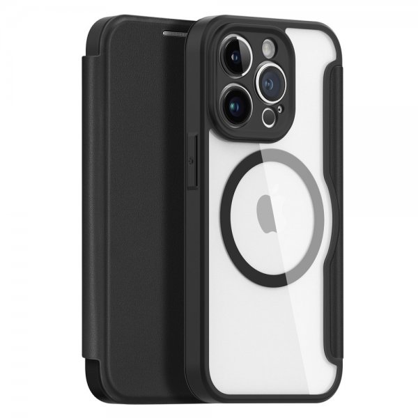 Dux Ducis iPhone 14 Pro Fodral Skin X Pro Series MagSafe Svart