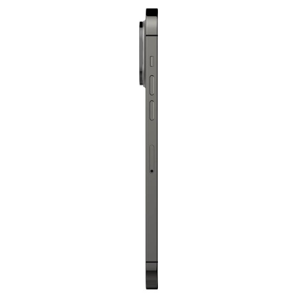 Spigen iPhone 14/15/16 Pro & Pro Max Kameraskydd Glas.tR Optik 2-pack Svart