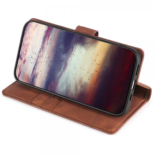 iPhone 14 Pro Max Fodral Krokodilmönster Brun