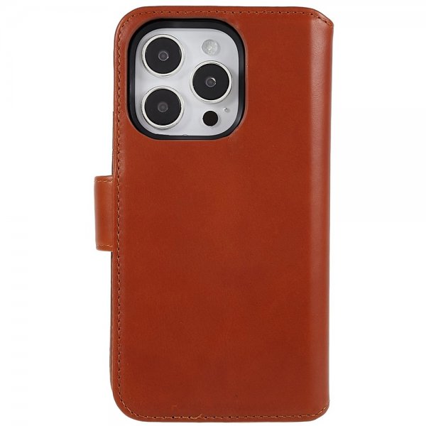Nordic Covers iPhone 14 Pro Max Fodral MagLeather Maple Brown