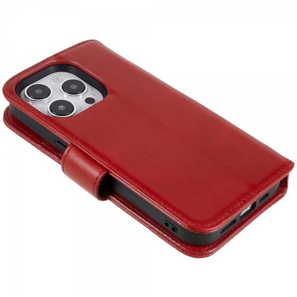 Nordic Covers iPhone 14 Pro Max Fodral MagLeather Poppy Red