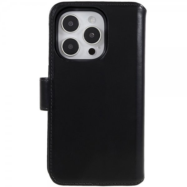 Nordic Covers iPhone 14 Pro Max Fodral MagLeather Raven Black