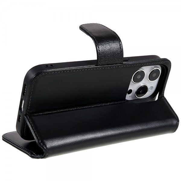 Nordic Covers iPhone 14 Pro Max Fodral MagLeather Raven Black