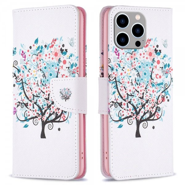 iPhone 14 Pro Max Fodral Motiv Blomträd