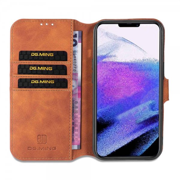 Dg.Ming iPhone 14 Pro Max Fodral Retro Brun