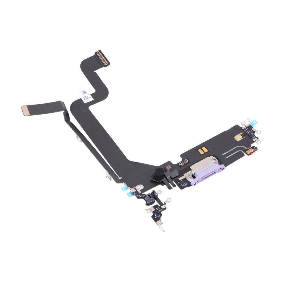 iPhone 14 Pro Max Laddkontakt med Flexkabel Original - Lila