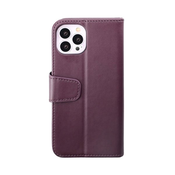 Rvelon iPhone 14 Pro Max Fodral Utfällbart Kortfack Lila