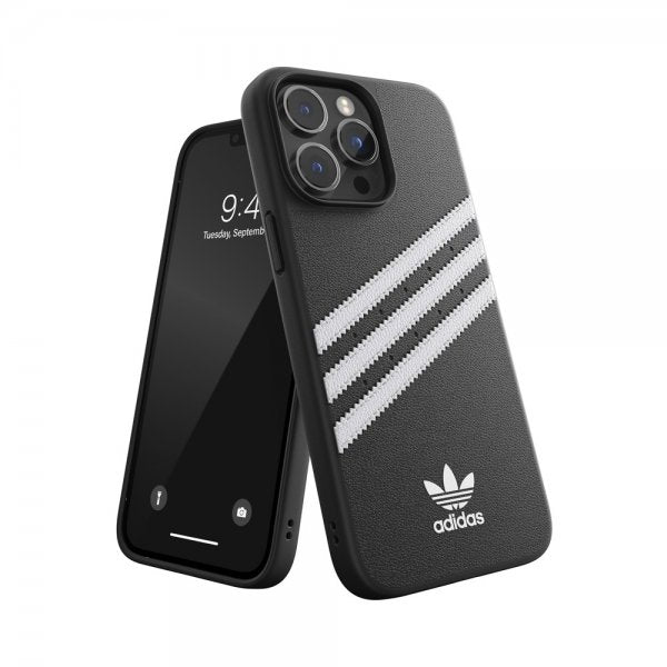 Adidas iPhone 14 Pro Max Skal 3 Stripes Snap Case Svart Vit