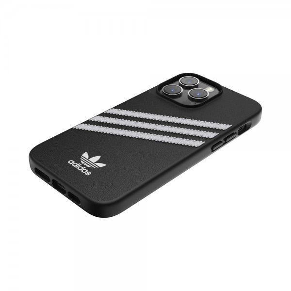 Adidas iPhone 14 Pro Max Skal 3 Stripes Snap Case Svart Vit