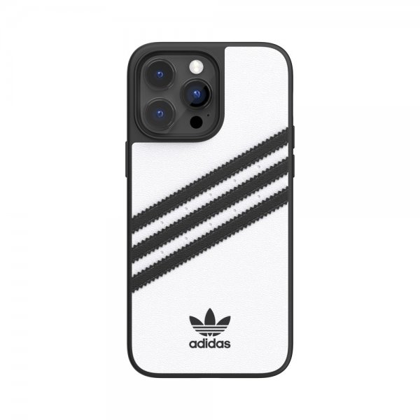 Adidas iPhone 14 Pro Max Skal 3 Stripes Snap Case Vit Svart