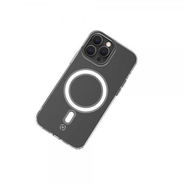 Celly iPhone 14 Pro Max Skal GELSKINMAG MagSafe Transparent
