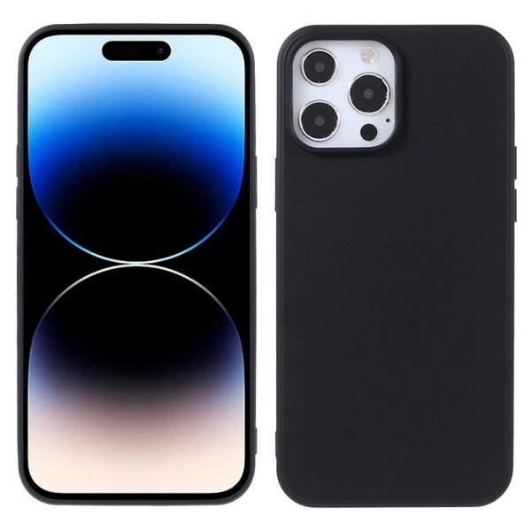 X-Level iPhone 14 Pro Max Skal Liquid Silicone Svart
