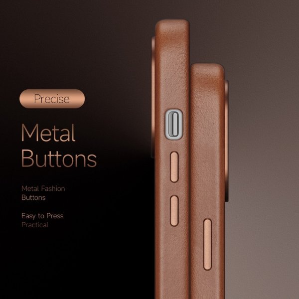 Dux Ducis iPhone 14 Pro Max Skal Naples Series MagSafe Ljusbrun