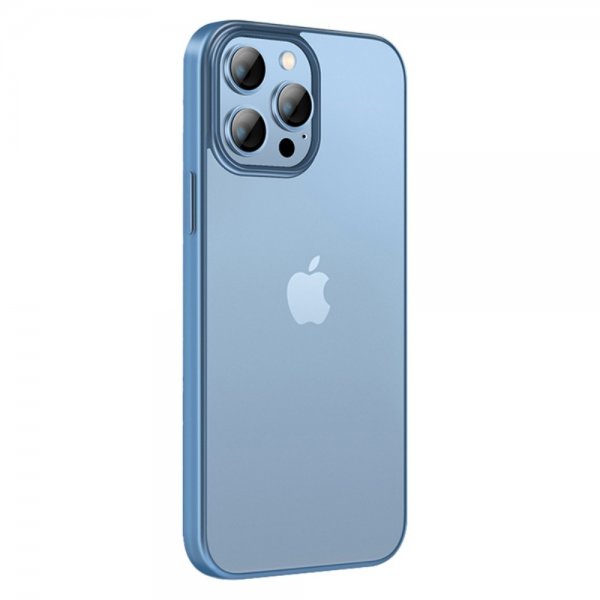 X-Level iPhone 14 Pro Max Skal Nature Color Series Blå