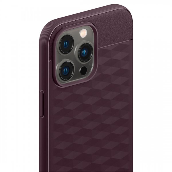 Caseology iPhone 14 Pro Max Skal Parallax Mag Burgundy Bean