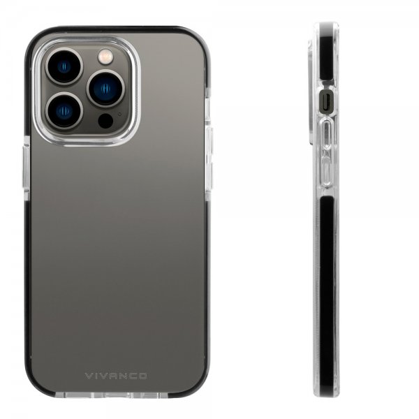 Vivanco iPhone 14 Pro Max Skal Rock Solid Svart Klar