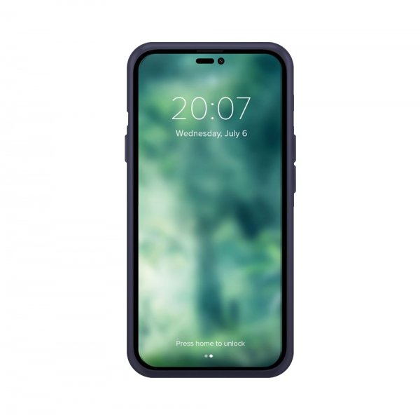 Xqisit iPhone 14 Pro Max Skal Silicone Case Mörkblå